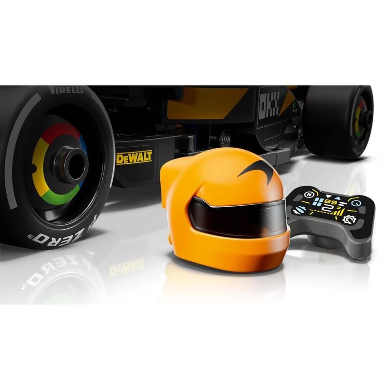 Jucarii, Copii si Bebe - Jucarii si jocuri - Seturi de constructie si cuburi - Seturi de constructie - LEGO Speed Champions Masina de curse McLaren F1 Team MCL38 77251 - Infinity.ro