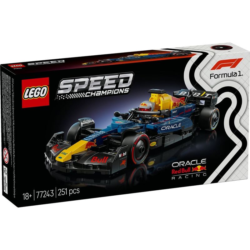 Jucarii, Copii si Bebe - Jucarii si jocuri - Seturi de constructie si cuburi - Seturi de constructie - LEGO Speed Champions Masina de curse F1 Oracle Red Bull Racing RB20 77243 - Infinity.ro