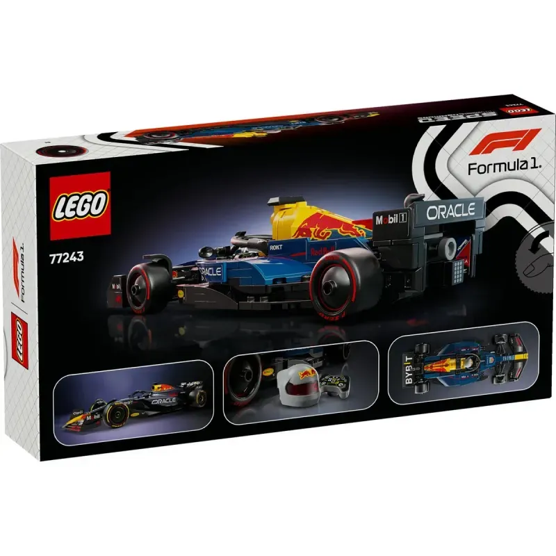 Jucarii, Copii si Bebe - Jucarii si jocuri - Seturi de constructie si cuburi - Seturi de constructie - LEGO Speed Champions Masina de curse F1 Oracle Red Bull Racing RB20 77243 - Infinity.ro