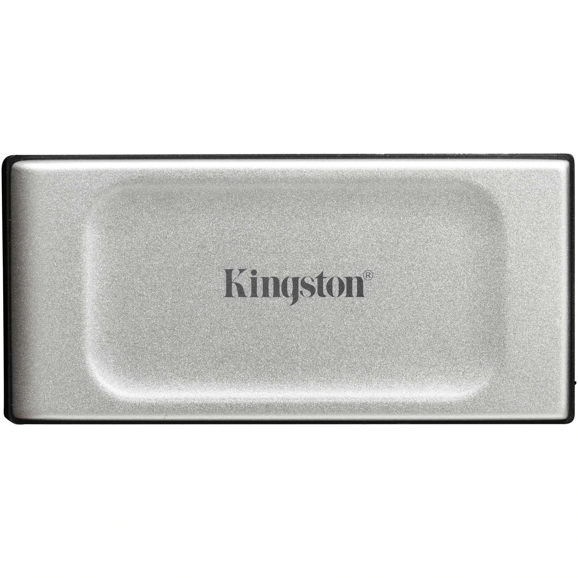 SSD extern portabil Kingston XS2000, 1TB, USB 3.2, Argintiu