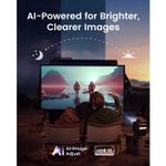 TV, Audio-Video si Foto - Videoproiectoare si accesorii - Videoproiectoare - Proiector video portabil smart Anker Nebula Mars 3, 4K, 1000 ANSI Lumens, Android TV 11, AI, IPX3, Negru - Infinity.ro
