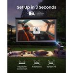 TV, Audio-Video si Foto - Videoproiectoare si accesorii - Videoproiectoare - Proiector video portabil smart Anker Nebula Mars 3, 4K, 1000 ANSI Lumens, Android TV 11, AI, IPX3, Negru - Infinity.ro