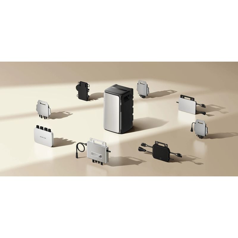 Casa si Gradina - Electrice - Panouri solare si accesorii - Accesorii panouri solare - Baterie extra Centrala Fotovoltaica Plug & Play EcoFlow STREAM AC Pro 1.92kWh - Infinity.ro