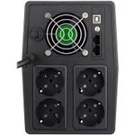 Casa si Gradina - Electrice - Accesorii electrice - Stabilizatoare tensiune si ups - UPS Spacer Line Int. cu management SPUP-1500D-LIT01, 1500VA/900W, AVR, LCD, 4 prize Schuko - Infinity.ro