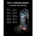 Electronice si Electrocasnice - Ingrijirea locuintei - Aspiratoare - Aspirator robot eufy Robot Vacuum Omni S1 Pro, Statie All-in-One, HydroJet Robot, Aspirator si Mop, 8000 Pa, Negru - Infinity.ro