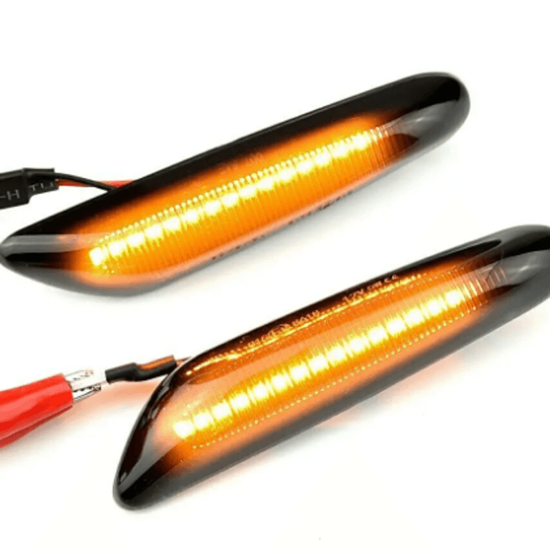 Auto si Moto - Electrice auto - Iluminare si semnalizare - Becuri auto - Set 2 lampi semnalizare aripa led dinamice BMW - Infinity.ro