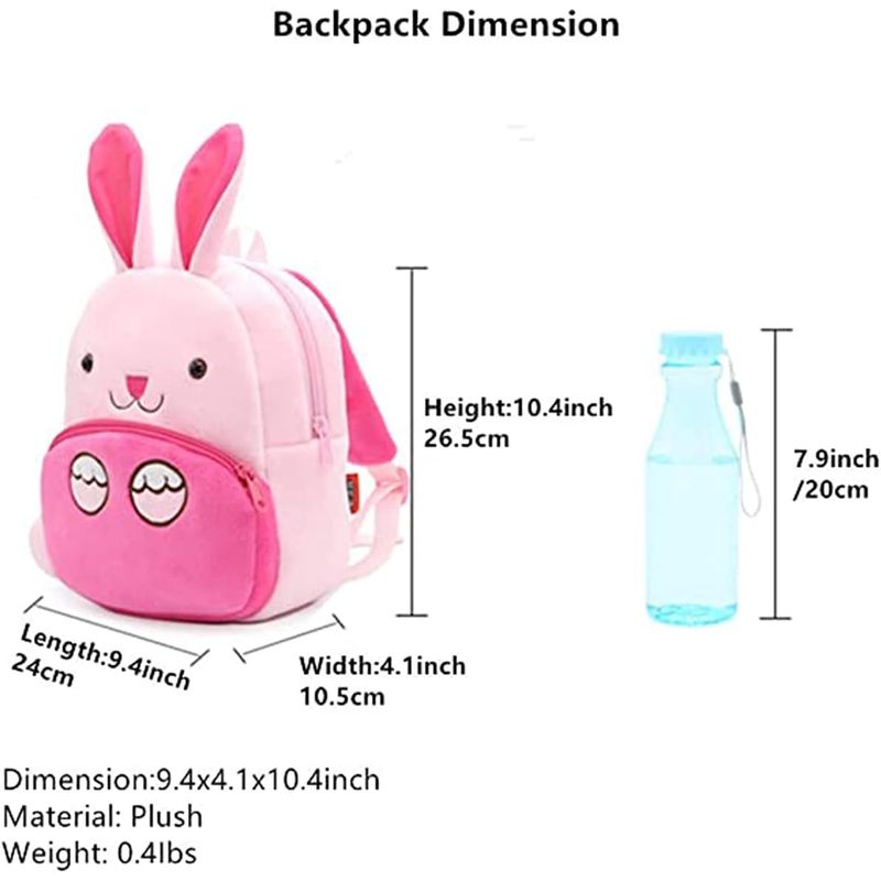 Carti si Birotica - Rechizite - Rucsacuri si genti scolare - Ghiozdan Gradinita pentru Copii prescolari WePro Store, Model Iepuras, plus, 26x24x10 - Infinity.ro