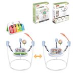 Casa si Gradina - Mobilier - Mobilier copii - Balansoare, leagane si hamace - Saritor copii 2 in 1 cu Centru Activitati, Ajustabil, Scaun 360, Sunete, Lumini, Accesorii, Albastru, WePro Store - Infinity.ro