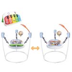 Casa si Gradina - Mobilier - Mobilier copii - Balansoare, leagane si hamace - Saritor copii 2 in 1 cu Centru Activitati, Ajustabil, Scaun 360, Sunete, Lumini, Accesorii, Albastru, WePro Store - Infinity.ro