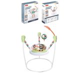 Casa si Gradina - Mobilier - Mobilier copii - Balansoare, leagane si hamace - Saritor copii 2 in 1 cu Centru Activitati, Ajustabil, Scaun 360, Sunete, Lumini, Accesorii, Verde, WePro Store - Infinity.ro