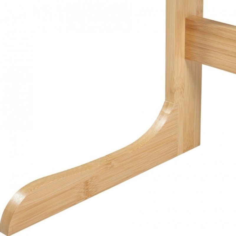 Casa si Gradina - Mobilier - Mese si birouri - Birouri - Masa multifunctionala, pliabila, din bambus, pentru laptop si tableta, 60x35x67 cm, eCarla, STL21 - Infinity.ro