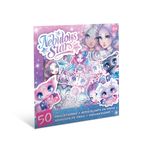 Carti si Birotica - Papetarie - Afise si stickere - Set 50 stickere, din vinil, Nebulous Stars, Astria & Stella - Infinity.ro