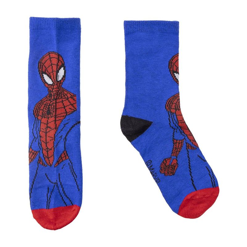 Fashion, accesorii si bijuterii - Copii - Lenjerie si pijamale copii - Sosete si dresuri copii - Set 3 perechi de sosete, marimea 27-30 EU, Cerda, Spider-Man - Infinity.ro