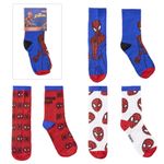 Fashion, accesorii si bijuterii - Copii - Lenjerie si pijamale copii - Sosete si dresuri copii - Set 3 perechi de sosete, marimea 27-30 EU, Cerda, Spider-Man - Infinity.ro