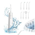 Ingrijire personala si Cosmetice - Igiena dentara - Irigatoare bucale - Irigator Oral Profesional pentru Dus Bucal, SINZO®, 5 Programe, portabil, Incarcare Type C, Ipx7, 8 Capete incluse - Infinity.ro