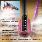 Electronice si Electrocasnice - Ingrijirea tesaturilor - Aparate de calcat cu aburi - Aparat de calcat cu Abur 5 in 1 Sinzo®,Vertical si Orizontal,1200W, Afisaj LCD, Touch Screen, Portabil - Infinity.ro