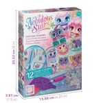 Carti si Birotica - Papetarie - Afise si stickere - Set creativ 12 stickere stralucitoare cu diamante artificiale – Nebulous Stars, Dazzling Stickers, 7+ ani - Infinity.ro