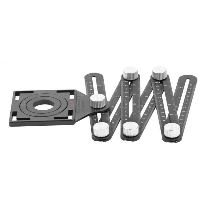 Casa si Gradina - Constructii - Scule electrice si accesorii - Scule multifunctionale si accesorii - Sistem pliabil metalic pentru trasare gauri placi ceramice si parchet - Infinity.ro