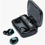 TV, Audio-Video si Foto - Portabile audio - Casti audio - Casti Bluetooth Wireless TWS Brivoo® cu Display LED Inteligent pentru Nivel Baterie, Microfon HD Integrat - Infinity.ro