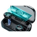 TV, Audio-Video si Foto - Portabile audio - Casti audio - Casti Bluetooth Wireless TWS Brivoo® cu Display LED Inteligent pentru Nivel Baterie, Microfon HD Integrat - Infinity.ro