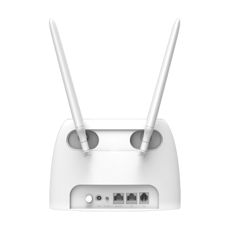 PC, gaming si accesorii - Retelistica - Wireless - Routere Wireless - Router 4G, Wi-Fi, N300, 2.4GHz, 1 x SIM, 2 x RJ45 10/100 Mbps, 1 x RJ11 - TENDA TND-4G06 - Infinity.ro