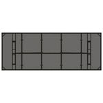 Casa si Gradina - Gradina si terasa - Mobilier exterior - Scaune si sezlonguri gradina - Set de masa pentru gradina 9 pcs Negru Rattan poli - Infinity.ro