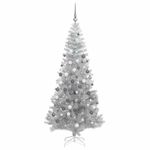 Casa si Gradina - Decoratiuni - Decoratiuni de sezon - Brazi artificiali de Craciun Argintiu 180 cm PET - Infinity.ro