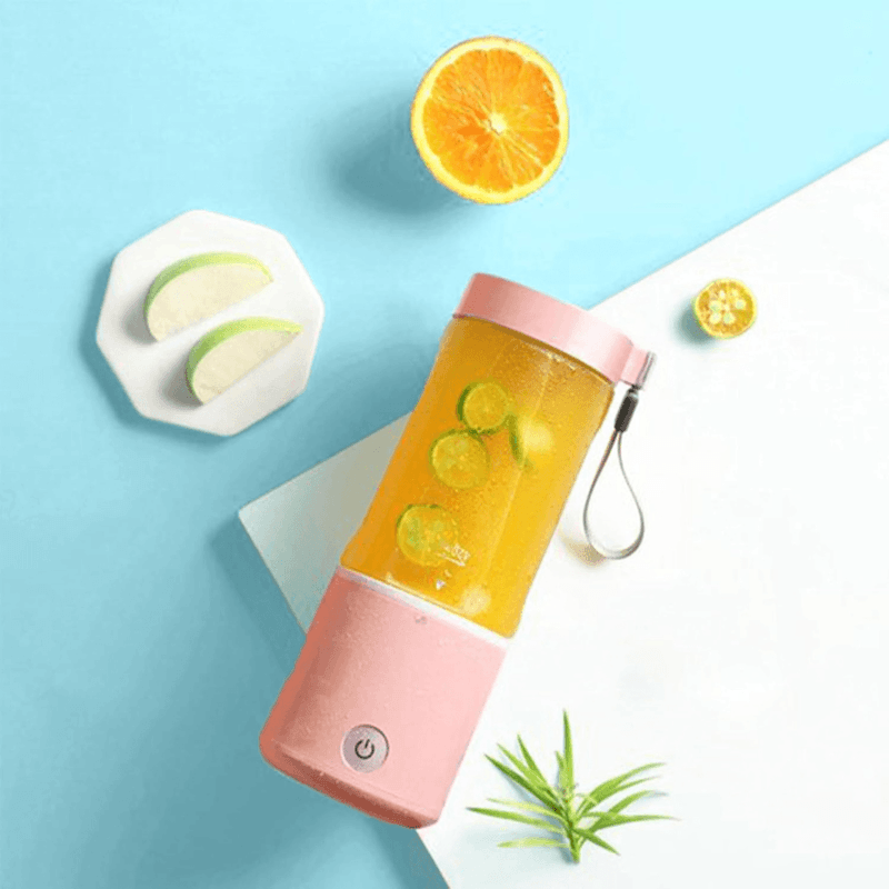 Electronice si Electrocasnice - Electrocasnice bucatarie - Mixere, tocatoare & roboti de bucatarie - Blendere si mini tocatoare - Mini Blender Electric, Arvada® Easy Mix SJ1007, 80W, 20.000 RPM, 4000 mAh, Portabil, Multifunctional - Infinity.ro