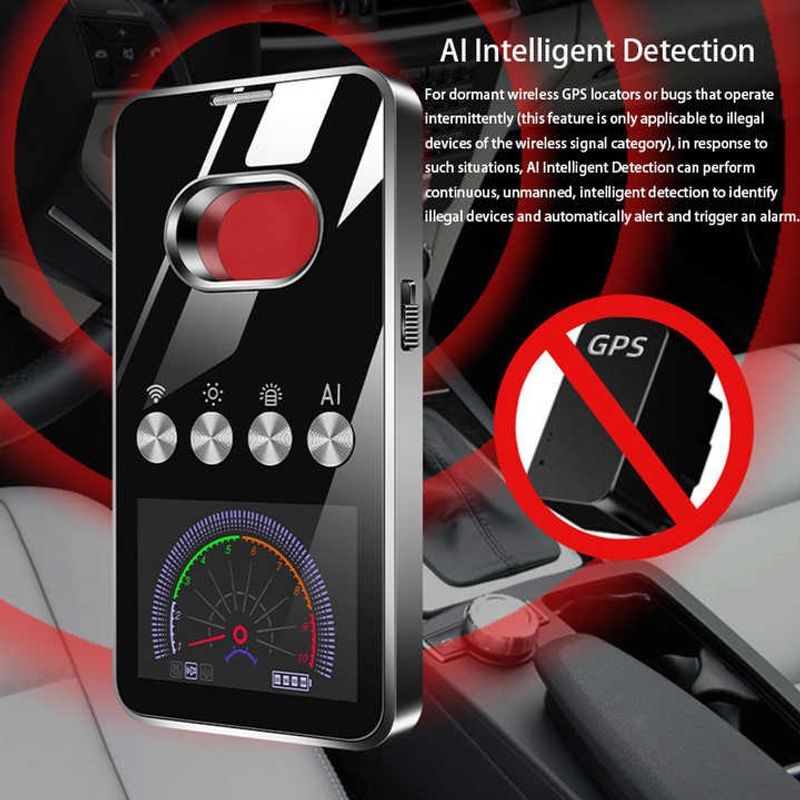 Laptop, Telefoane si Tablete - Wearables si gadgeturi - Gadgeturi - Dispozitive spionaj - Detector Camere Ascunse sau Aparate de Spionaj cu Inteligenta Artificiala AI, Model S698 - Infinity.ro