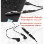 Laptop, Telefoane si Tablete - Wearables si gadgeturi - Gadgeturi - Dispozitive spionaj - Reportofon Spion Integrat In Pix, Memorie 32 GB Inclusa, Dispozitiv Spionaj Cu Activare Vocala, Eliminare Sunete Fundal - Infinity.ro