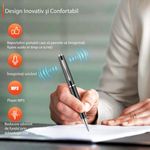 Laptop, Telefoane si Tablete - Wearables si gadgeturi - Gadgeturi - Dispozitive spionaj - Reportofon Spion Integrat In Pix, Memorie 32 GB Inclusa, Dispozitiv Spionaj Cu Activare Vocala, Eliminare Sunete Fundal - Infinity.ro