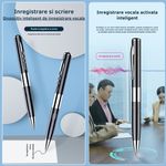 Laptop, Telefoane si Tablete - Wearables si gadgeturi - Gadgeturi - Dispozitive spionaj - Reportofon Spion Integrat In Pix, SINZO®, Memorie 32 GB Inclusa, Dispozitiv Spionaj Cu Activare Vocala, Redare MP3 - Infinity.ro