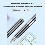 Laptop, Telefoane si Tablete - Wearables si gadgeturi - Gadgeturi - Dispozitive spionaj - Reportofon Spion Integrat In Pix, SINZO®, Memorie 32 GB Inclusa, Dispozitiv Spionaj Cu Activare Vocala, Redare MP3 - Infinity.ro