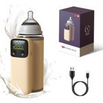 Jucarii, Copii si Bebe - Hrana si alaptare - Biberoane, suzete si accesorii hranire - Incalzitoare si termosuri bebe - Incalzitor Biberoane Portabil SINZO® Incarcare USB, Baterie 8000mAh, Control Termic 6 Trepte, Afisaj Digital - Infinity.ro