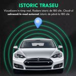 Auto si Moto - Electronice auto - Navigatii GPS - Mini GPS Tracker auto 4G, SINZO, Q8, Fixare magnetica,1200 mAh, Istoric traseu, Cartela SIM cu internet, Negru mat - Infinity.ro