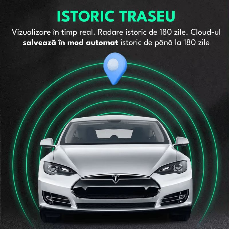 Auto si Moto - Electronice auto - Navigatii GPS - Mini GPS Tracker auto 4G, SINZO, Q8, Fixare magnetica,1200 mAh, Istoric traseu, Cartela SIM cu internet, Negru mat - Infinity.ro