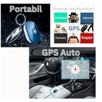 Auto si Moto - Electronice auto - Navigatii GPS - Mini GPS tracker, Dispozitiv localizare si monitorizare Sinzo®, Baterie 450 mAh, cartela SIM, buton SOS, Istoric traseu - Infinity.ro