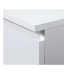 Casa si Gradina - Mobilier - Mese si birouri - Birouri - Birou Atelier Riga, dimensiuni, 96 x 50 x75 cm, include 3 sertare culoare alb - Infinity.ro