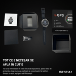 Laptop, Telefoane si Tablete - Wearables si gadgeturi - Wearables - Smartwatch-uri - Smartwatch Barbati GloryFitPro BIRAI®, AMOLED 1.43″,GPS Precis, Apel Bluetooth, Fitness, Sport, 5ATM, Limba Romana,Negru - Infinity.ro