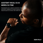 Laptop, Telefoane si Tablete - Wearables si gadgeturi - Wearables - Smartwatch-uri - Smartwatch Barbati GloryFitPro BIRAI®, AMOLED 1.43″,GPS Precis, Apel Bluetooth, Fitness, Sport, 5ATM, Limba Romana, Rosu - Infinity.ro