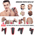 Ingrijire personala si Cosmetice - Aparate & accesorii ingrijire personala - Aparate de ras si tuns - Aparate de tuns - Masina de tuns si aparat de ras BIRAI MaxHead PRO, 2 in 1, trimmer & shaver, autonomie 45 min, IPX4, negru - Infinity.ro