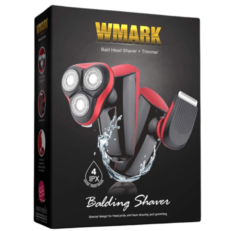 Ingrijire personala si Cosmetice - Aparate & accesorii ingrijire personala - Aparate de ras si tuns - Aparate de tuns - Masina de tuns si aparat de ras BIRAI MaxHead PRO, 2 in 1, trimmer & shaver, autonomie 45 min, IPX4, negru - Infinity.ro