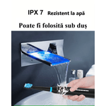 Ingrijire personala si Cosmetice - Igiena dentara - Periute de dinti electrice - Periuta de dinti electrica Orala reincarcabila pentru adulti si copii model SG-507 neagra, smart timer,40000 pulsatii - Infinity.ro