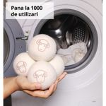 Electronice si Electrocasnice - Masini si uscatoare de rufe - Accesorii masini de spalat si uscatoare - Set 6 Bile din Lana 100% pentru Uscator, Reutilizabil, Reduc Cutele de Imbracaminte, Economiseste Timpul de Uscare - Infinity.ro