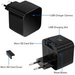 Laptop, Telefoane si Tablete - Wearables si gadgeturi - Gadgeturi - Dispozitive spionaj - Incarcator/Adaptor USB cu Camera Spion, HD 1080p, WiFi, Mod Nocturn, Senzor Miscare, Aplicatie Smartphone, Compatibil - Infinity.ro