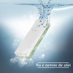 Casa si Gradina - Bucatarie si vesela - Ustensile bucatarie - Ascutitoare cutite - Piatra pentru Ascutirea Cutitelor prin Slefuire, LittleDomi, cu Suport din Silicon, 2 Granulatii 3000/8000, Ghidaj - Infinity.ro