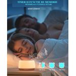 Casa si Gradina - Corpuri si surse de iluminat - Veioze si lampi - Lampi de veghe copii - Dispozitiv Sunet Alb, LittleDomi, Functie Lampa de Veghe, Memorie, Timer, Portabil, Autonomie 10h, White Noise - Infinity.ro