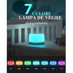 Casa si Gradina - Corpuri si surse de iluminat - Veioze si lampi - Lampi de veghe copii - Dispozitiv Sunet Alb, LittleDomi, Functie Lampa de Veghe, Memorie, Timer, Portabil, Autonomie 10h, White Noise - Infinity.ro