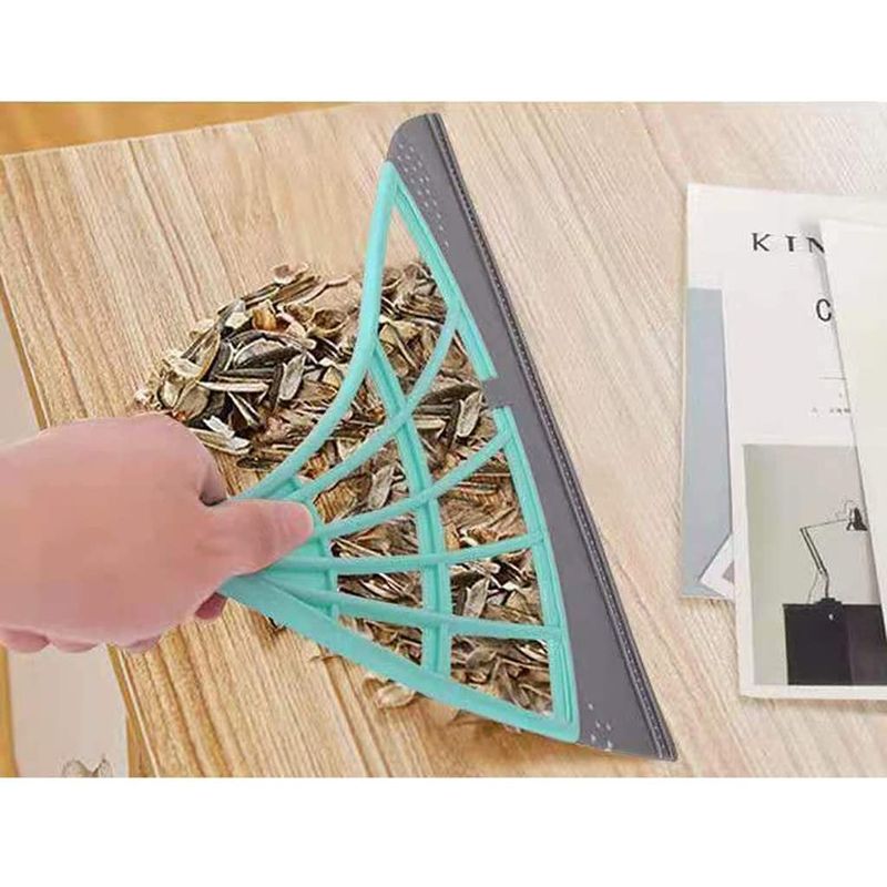 Market - Curatenie si intretinere casa - Produse menaj - Maturi si farase - Matura Multifunctionala din silicon 2 in 1, Indeparteaza Murdaria, Parul si Lichide pentru Sticla, Parchet, Gresie - Infinity.ro