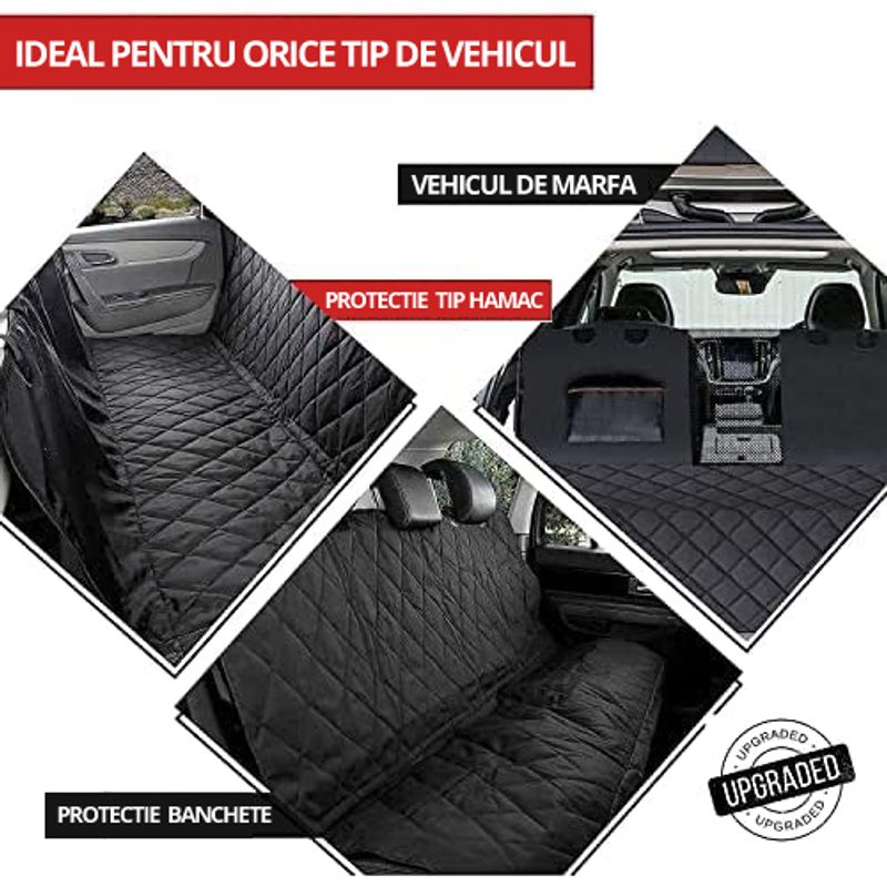 Petshop - Accesorii petshop - Alte accesorii petshop - Husa Auto Profesionala Protectie si Transport Animale, Caini si Pisici, LittleDomi, pentru Bancheta Autoturismului - Infinity.ro